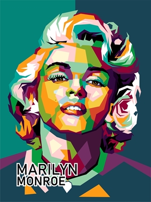 Marylin Monroe in der Pop Art