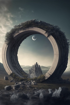 Abstrakt portal