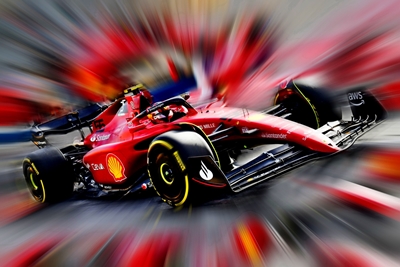 Sainz and Ferrari