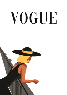 Cartaz da Vogue
