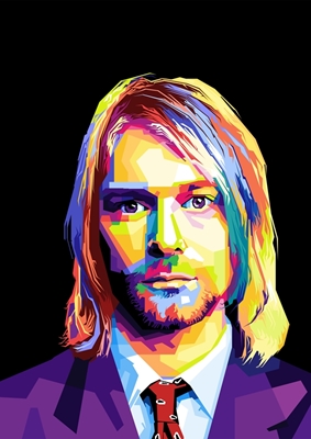 Kurt Cobain pop art