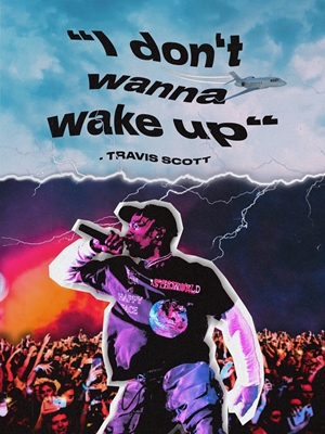 Travis Scott Plakát