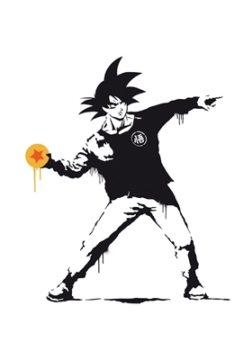 Banksy Goku