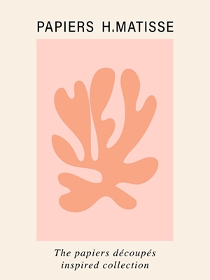 Matisse Inspired Cutout Pink