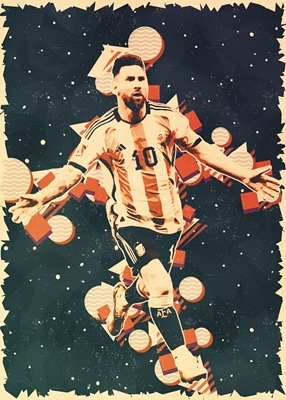 Célébration de Leo Messi