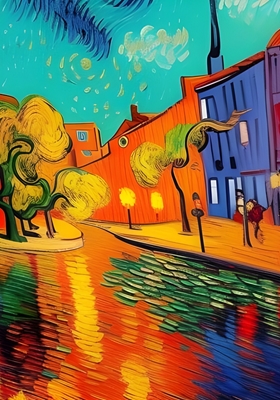 Van Goghs Visionen: Stadtfarbe