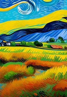 Wizje Van Gogha: Krajobrazy