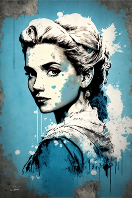 Elsa x Banksy