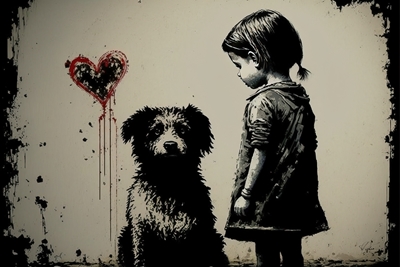 First love x Banksy