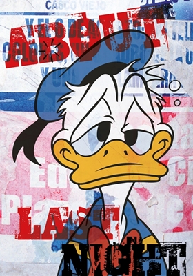 pop art - donald duck