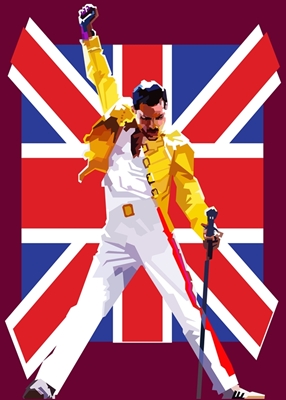 Pop-taide Freddie Mercury