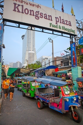 Tuk-Tuks em Bangkok (Tailândia)