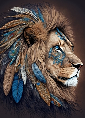 Indianer Löwe 