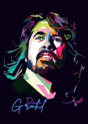 Dave Grohl wpap styl