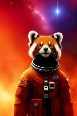 Roter Panda Planet