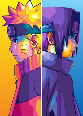 Naruto und Sasuke 
