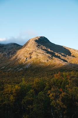 Mountain in autumn