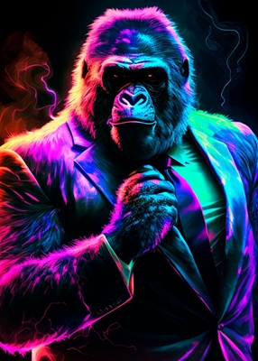 Neonová gorila