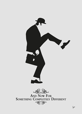 No04 My Silly walk poster