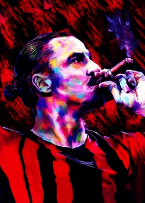 Ibrahimović Style Pop Art