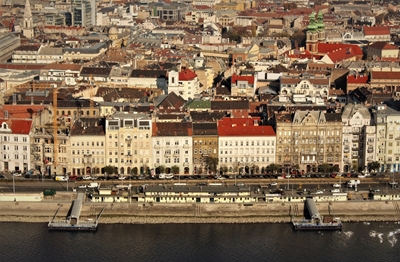 Die Dächer von Budapest