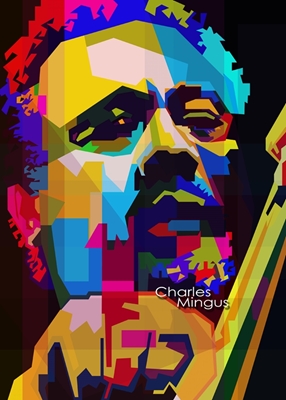 WPAP Kunst Charles Mingus
