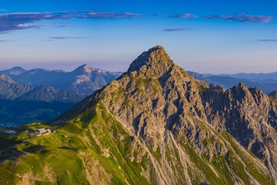 Fiderepasshütte Allgäu Alperna