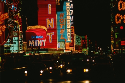 Las Vegas bij nacht 