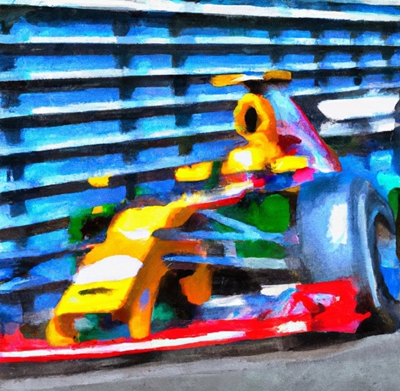 Formel 1-bil 