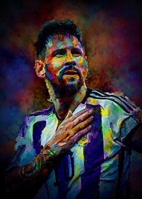 Lionel Messi Arte Pop