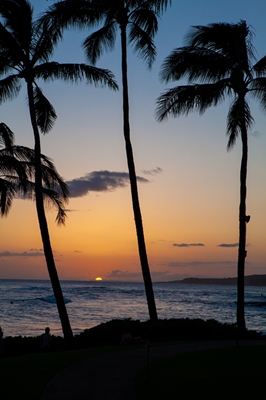 Hawái - Puesta de sol