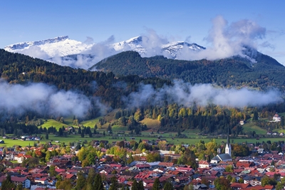 Herbst a Oberstdorf