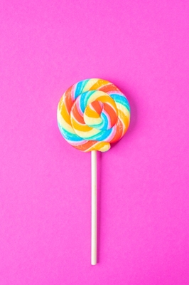 Suikerspin lolly