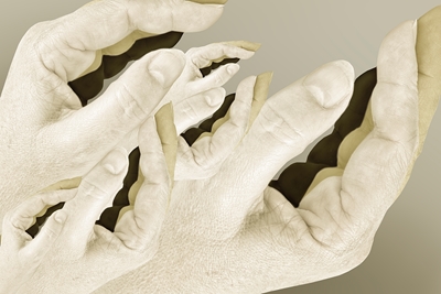 Escultura de mano – drei