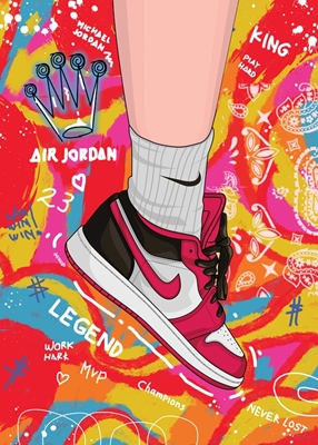 Air Jordan Pop -taide