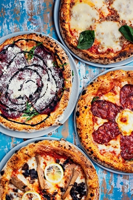 Pizzas napolitanas originais