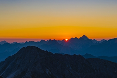 Sunrise Alpes d’Allgäu 