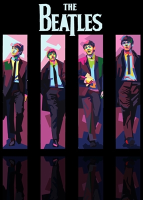 Pop-art Beatles