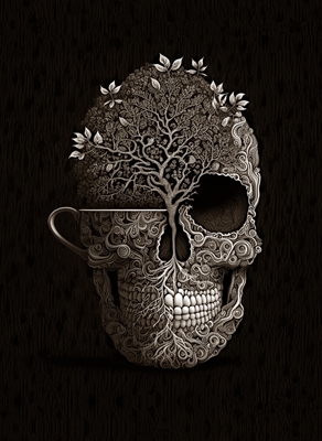 Skull coffee tree