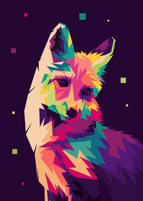 Fox Pop Art 