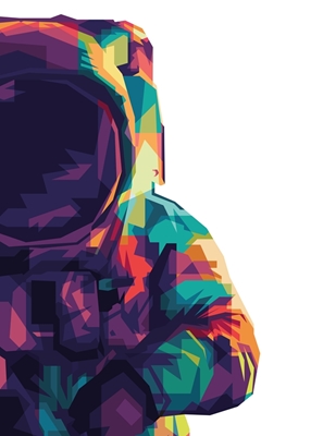 Colorful Astronaut 