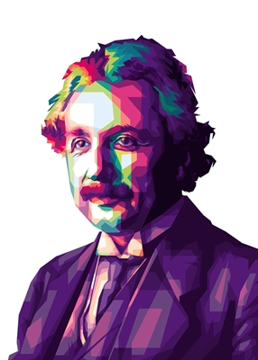Albert Einsteinin pop-taide