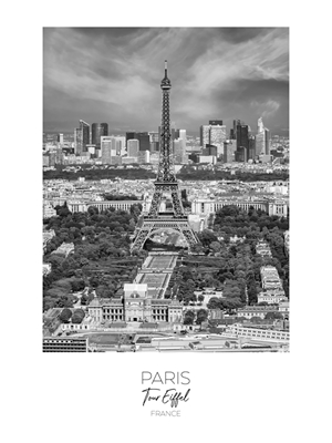 W centrum uwagi: PARIS Wieża Eiffla