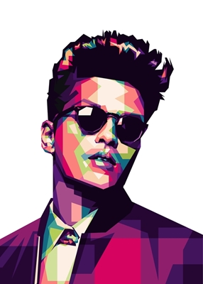 Bruno Mars, cantante estadounidense.