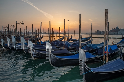 Soluppgång i Venedig 