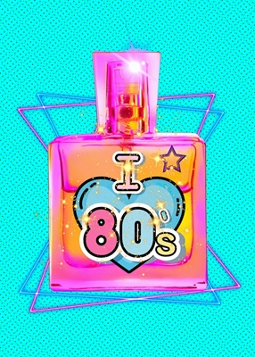 Pop Art parfém 80s Kunst