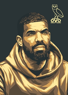Drake Rappeur Pop Art