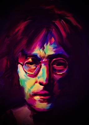 John Lennon in der Pop Art 