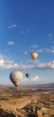 Létající horkovzdušný balón