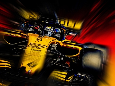 El Renault F1 de Hulkenberg